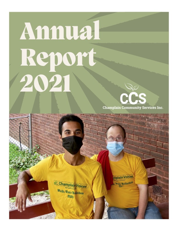 Champlain Community Services 2021 Annual Report